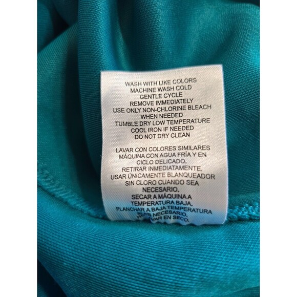 Mondetta Ladies' Scuba Crewneck Sweatshirt Verdigris Size X-Large - Picture 5 of 7